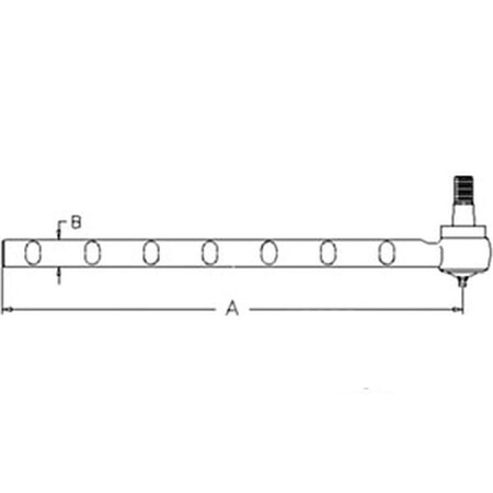 Tie Rod End Fits Ford/Fits New Holland Models Listed Below 83926087